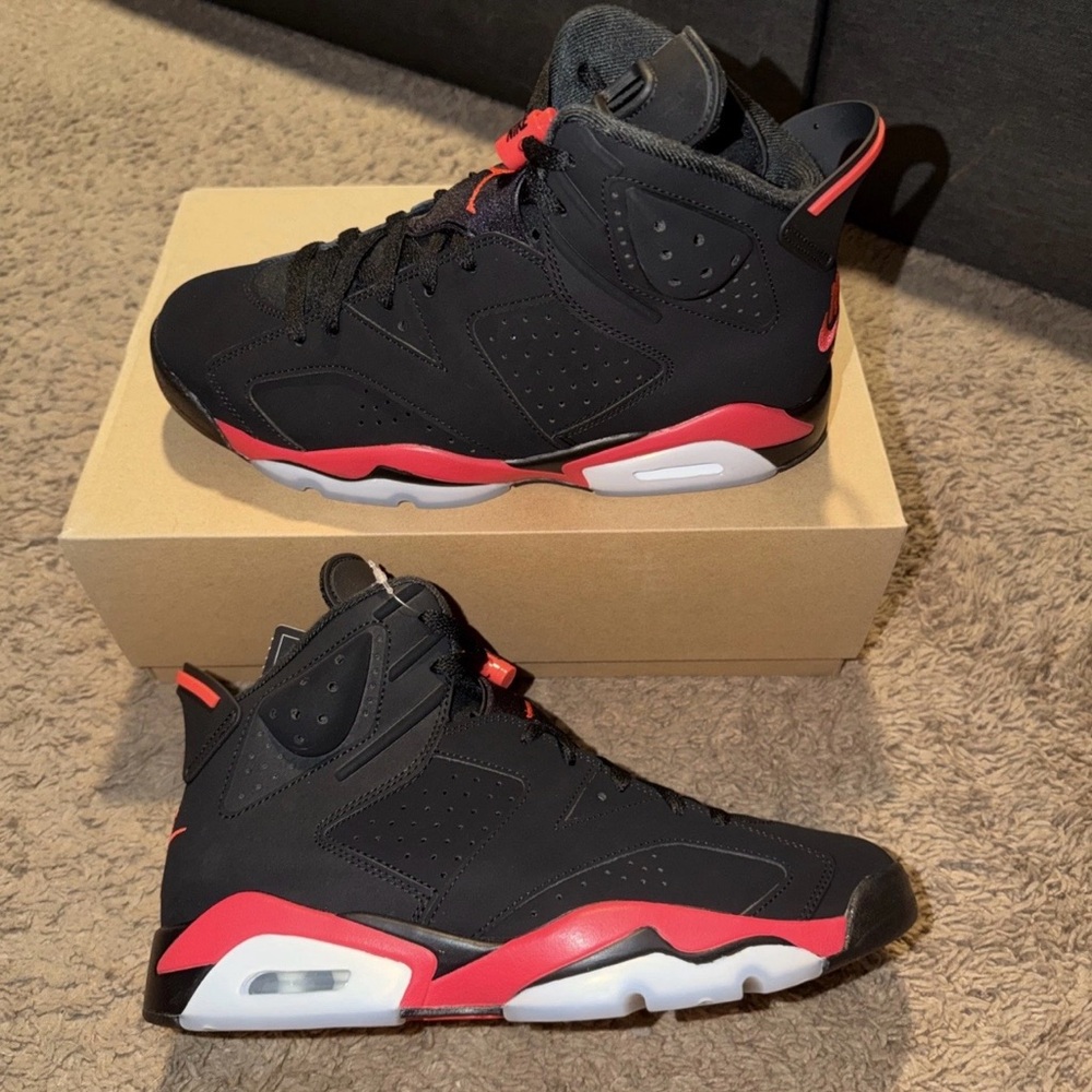 🔥🔥AIR JORDAN 6 reverse Infrared🔥🔥
